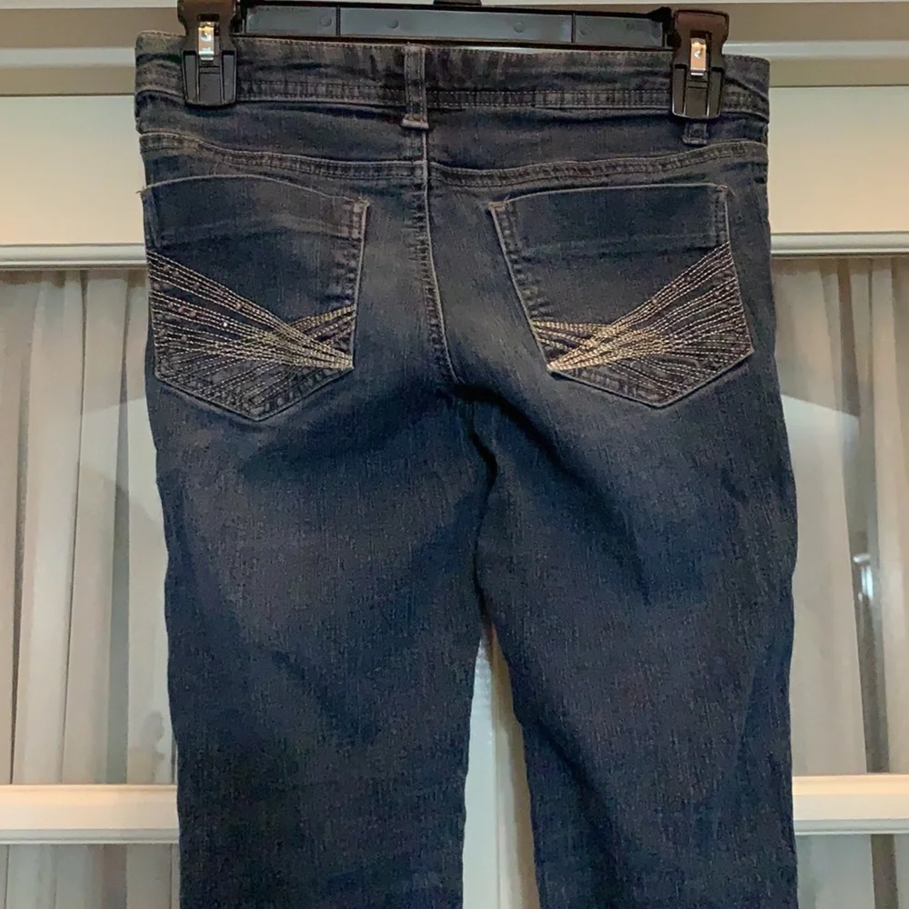 Cherokee blue medium wash denim straight jeans Size 10